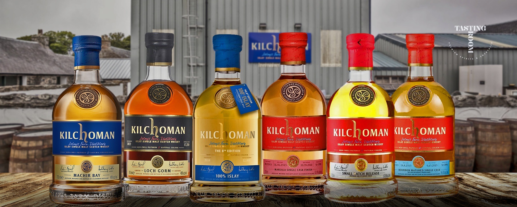 Kilchoman Islay Farm Distillery Tasting