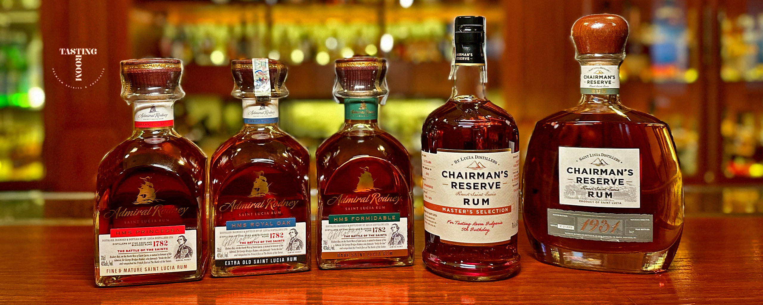 Съкровището от Света Лусия На фокус Chairman`s Reserve 13 YO Single Cask Master’s Selection For Tasting Room 5-th Birthday