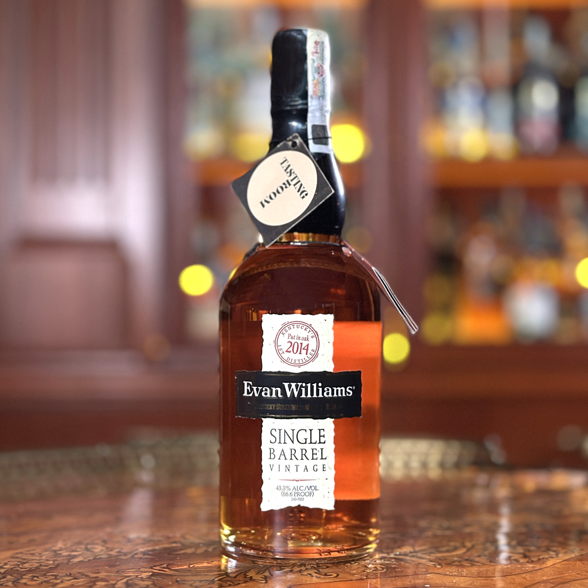 Evan Williams Single Barrrel Vintage 2014