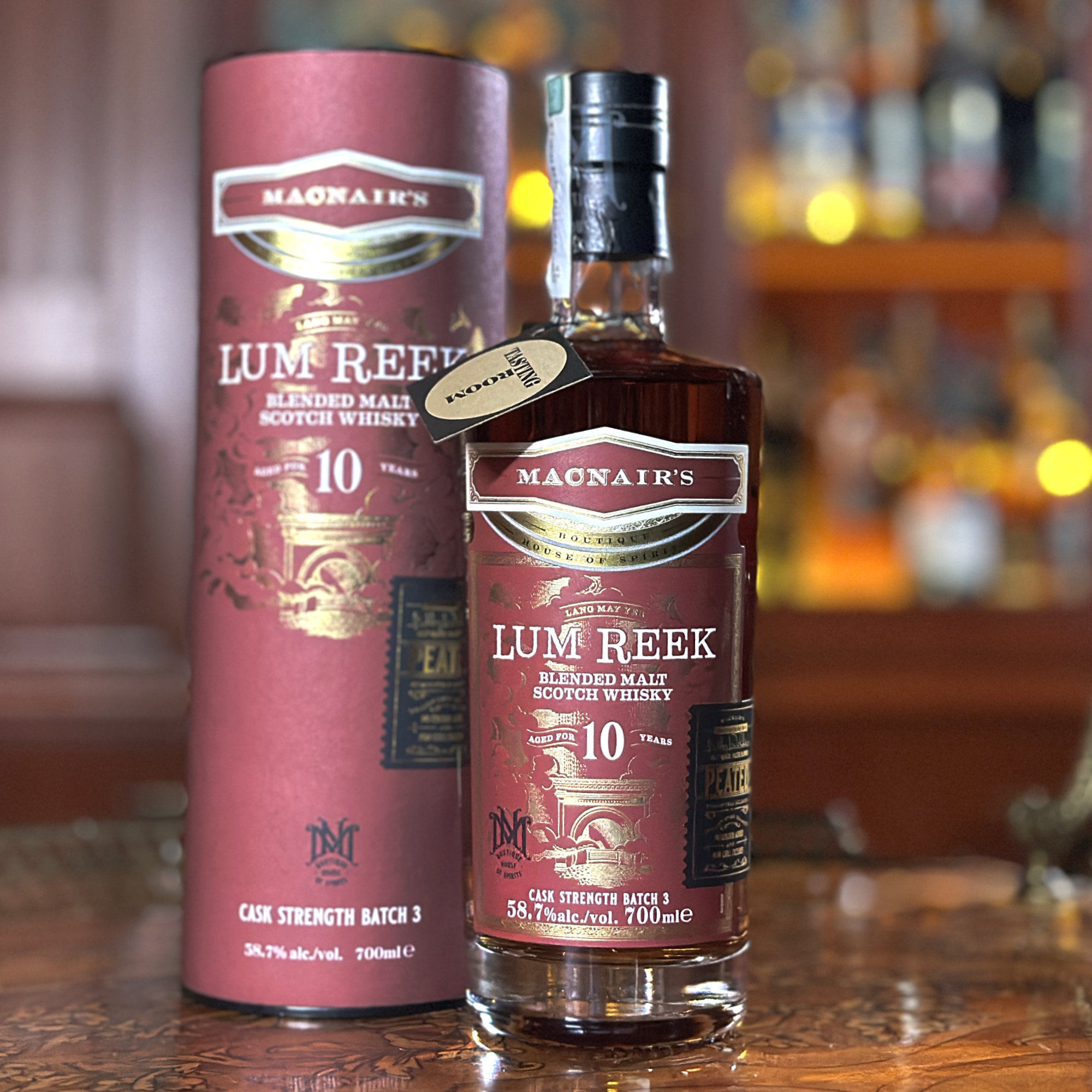 Lum Reek 10 YO Blended malt Cask Strength